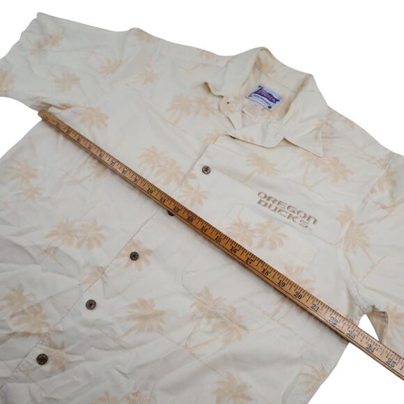 Vintage Reyn Spooner University of Oregon Tropical Hawaiian Shirt - Picture 8 of 9